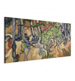 Groot XXL schilderij - Vincent van Gogh – Tree Roots