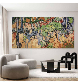 Wandbild XXL - Vincent van Gogh – Tree Roots