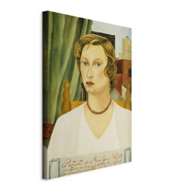 Cuadro - Frida Kahlo – Portrait of Mrs Jean Wight