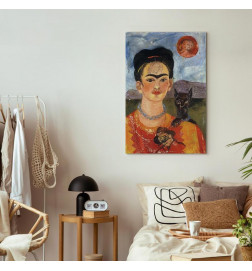 Cuadro - Frida Kahlo – Self-Portrait with Diego on My Breast