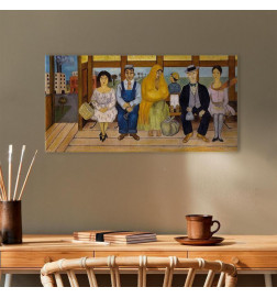 Canvas Print - Frida Kahlo – The Bus