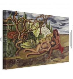 Leinwandbild - Frida Kahlo – Two Nudes in a Forest (The Earth Itself)