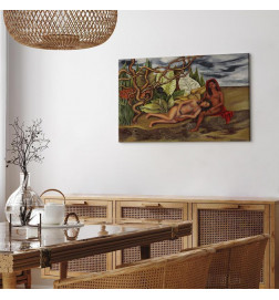 Quadro - Frida Kahlo – Two Nudes in a Forest (The Earth Itself)