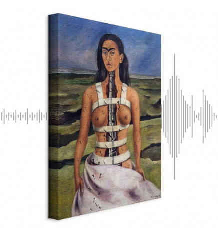 Leinwandbild - Frida Kahlo – The Broken Column