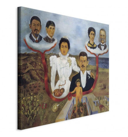 Canvas Print - Frida Kahlo – My Grandparents, My Parents and I
