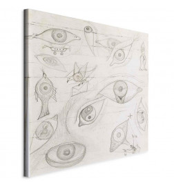 Glezna - Frida Kahlo – Drawing of Eyes