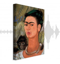 Slika - Frida Kahlo – Self-Portrait with Monkey