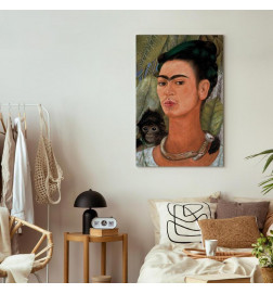Tablou - Frida Kahlo – Self-Portrait with Monkey