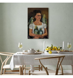 Tablou - Frida Kahlo – Me and My Parrots