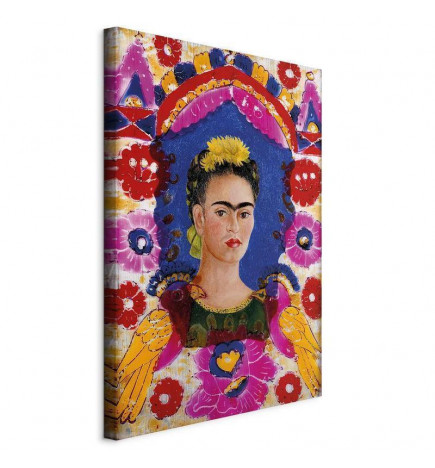 Quadro - Frida Kahlo – The Frame (Self-Portrait)