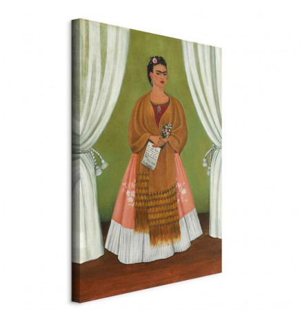 Paveikslas - Frida Kahlo – Self-Portrait Dedicated to Leon Trotsky