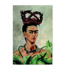 Paveikslas - Frida Kahlo – Self-Portrait with Braid