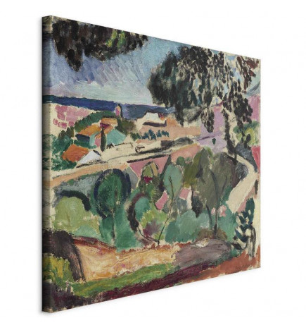 Schilderij - Henri Matisse – Landscape at Collioure