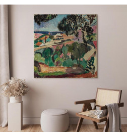 Leinwandbild - Henri Matisse – Landscape at Collioure