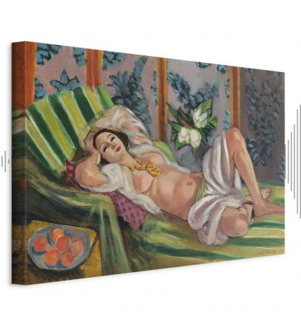 Cuadro - Henri Matisse – Reclining Odalisque with Magnolias