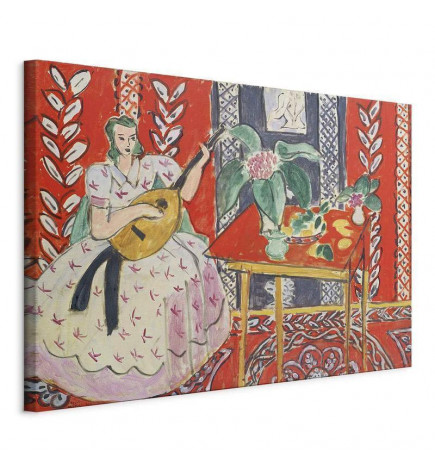 Canvas Print - Henri Matisse – The Lute