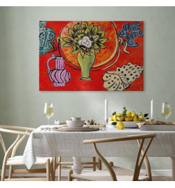 Schilderij - Henri Matisse – Still Life with Magnolia