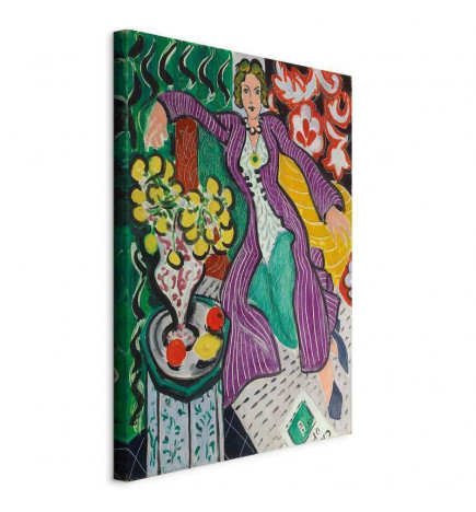 Glezna - Henri Matisse – Woman in a Purple Coat