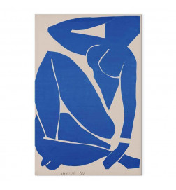 Schilderij - Henri Matisse – Blue Nude III