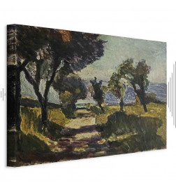 Glezna - Henri Matisse – Corsican Landscape with Olive Trees