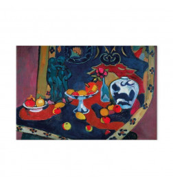 Schilderij - Henri Matisse – Still Life with Fruit and Bronze Statuette