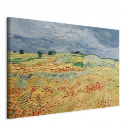 Leinwandbild - Vincent van Gogh – Fields with Poppies