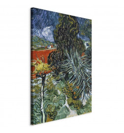 Wandbild XXL - Vincent Van Gogh – The Garden of Dr Gachet in Auvers