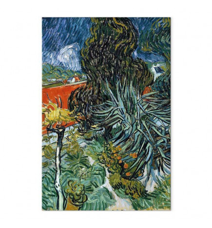 Wandbild XXL - Vincent Van Gogh – The Garden of Dr Gachet in Auvers