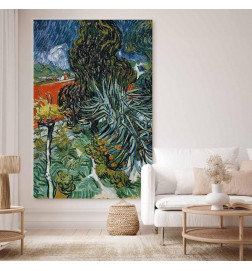 Tableau XXL - Vincent Van Gogh – The Garden of Dr Gachet in Auvers