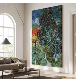 Tableau XXL - Vincent Van Gogh – The Garden of Dr Gachet in Auvers
