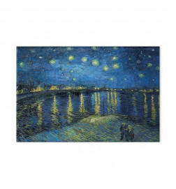 Cuadro - Vincent van Gogh – Starry Night Over the Rhône