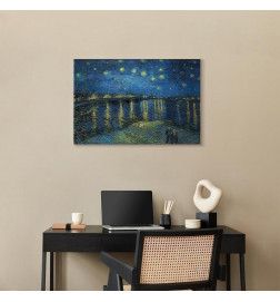 Seinapilt - Vincent van Gogh – Starry Night Over the Rhône