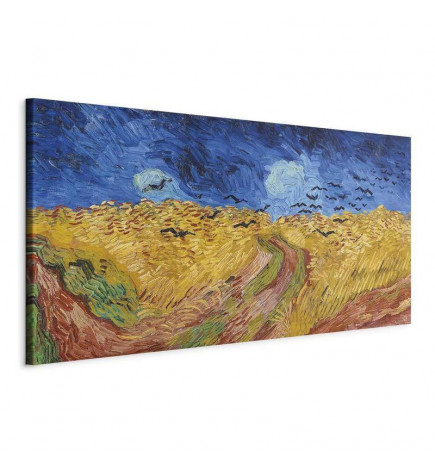 Tableau XXL - Vincent van Gogh – Wheatfield with Crows