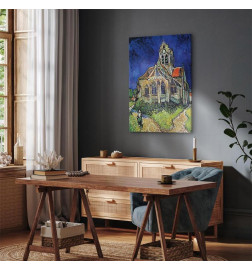 Cuadro - Vincent van Gogh – Church at Auvers
