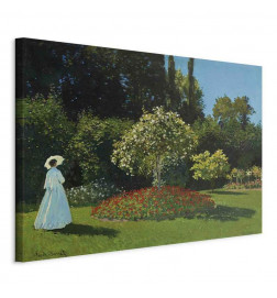 Leinwandbild - Claude Monet – Woman in the Garden