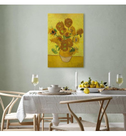 Seinapilt - Vincent van Gogh – Still Life: Vase With Fifteen Sunflowers