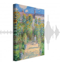Paveikslas - Claude Monet – Monet’s Garden at Vétheuil