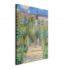 Paveikslas - Claude Monet – Monet’s Garden at Vétheuil