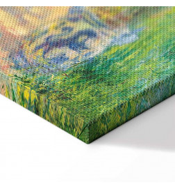 Canvas Print - Claude Monet – Monet’s Garden at Vétheuil