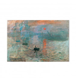 Groot XXL schilderij - Claude Monet – Impression, Sunrise