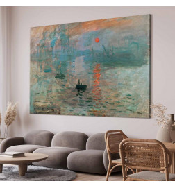 DYI Large Canvas Print - Claude Monet – Impression, Sunrise