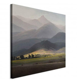 Schilderij - Caspar David Friedrich – The Great Mountains