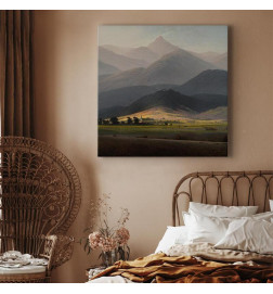 Canvas Print - Caspar David Friedrich – The Great Mountains