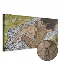 Canvas Print - Egon Schiele – The Embrace (Lovers II)