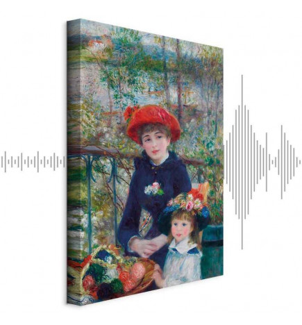 Glezna - Pierre-Auguste Renoir – Two Sisters (On the Terrace)