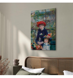 Canvas Print - Pierre-Auguste Renoir – Two Sisters (On the Terrace)