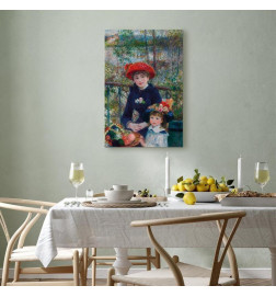 Quadro - Pierre-Auguste Renoir – Two Sisters (On the Terrace)