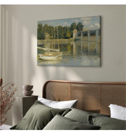 Leinwandbild - Claude Monet – Bridge at Argenteuil