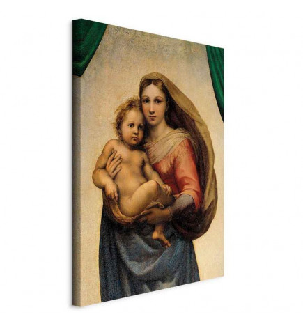 Cuadro - Raphael – Sistine Madonna (fragment)