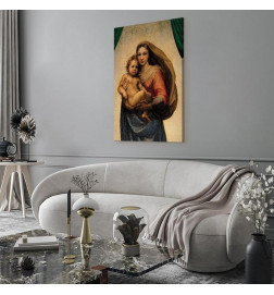 Cuadro - Raphael – Sistine Madonna (fragment)